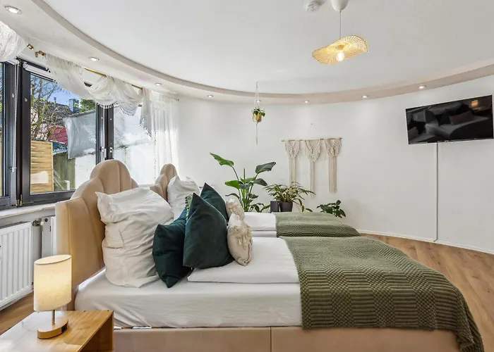Lägenhet Boho-nest Komfort Und Stil Mit Terrasse, Parkplatz Und Wifi Siegen