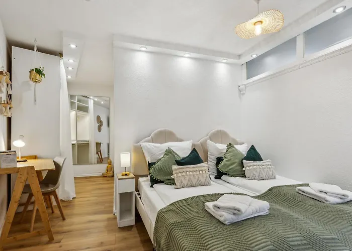 Lägenhet Boho-nest Komfort Und Stil Mit Terrasse, Parkplatz Und Wifi